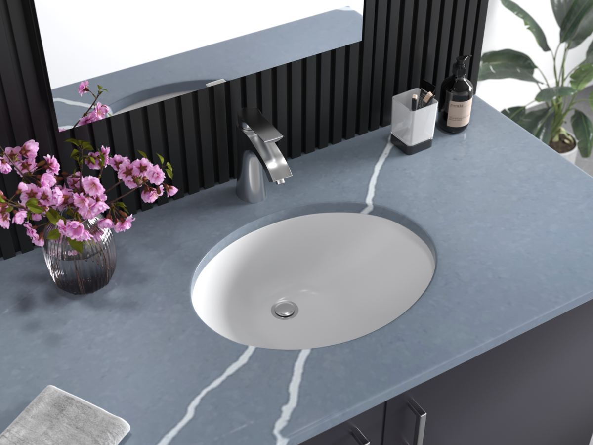 PL-3072 Porcelain Sink - Undermount