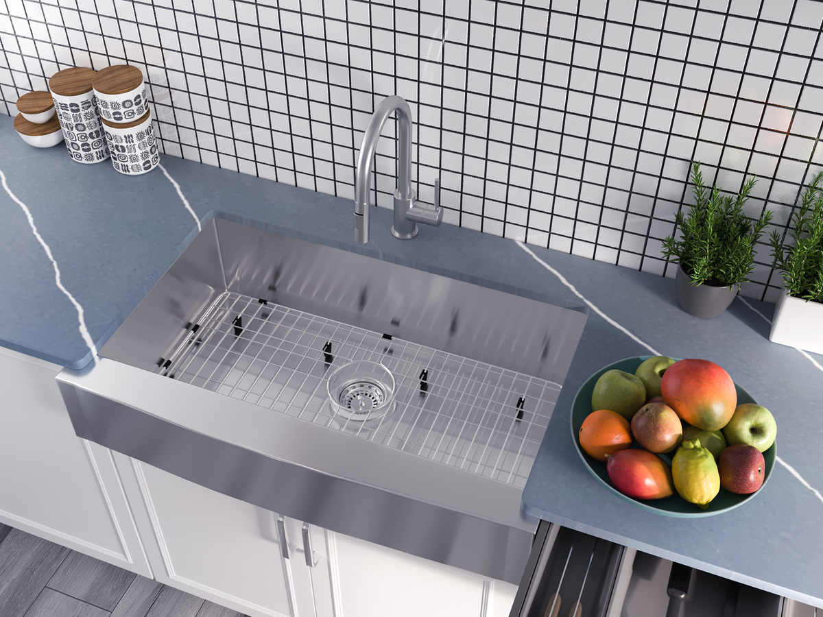 PL-HA124 R0° Stainless Steel Apron Sink