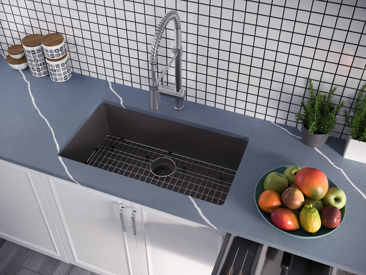 PL-100 Granite Composite Sink - Dual-Mount