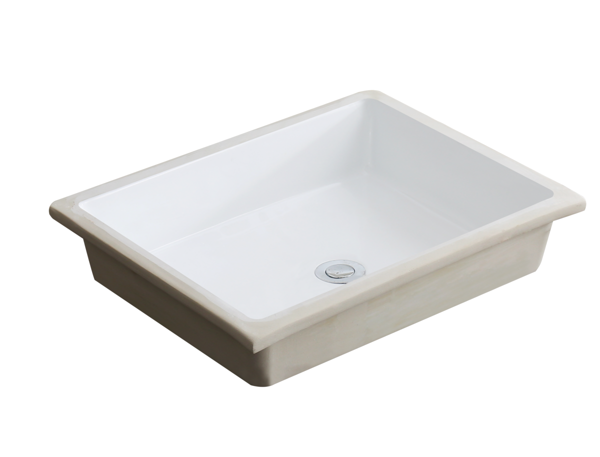 PL-1646 Porcelain Sink - Undermount - WHITE