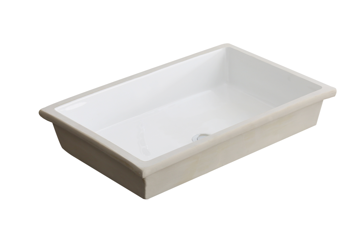 PL-1647 Porcelain Sink - Undermount - WHITE