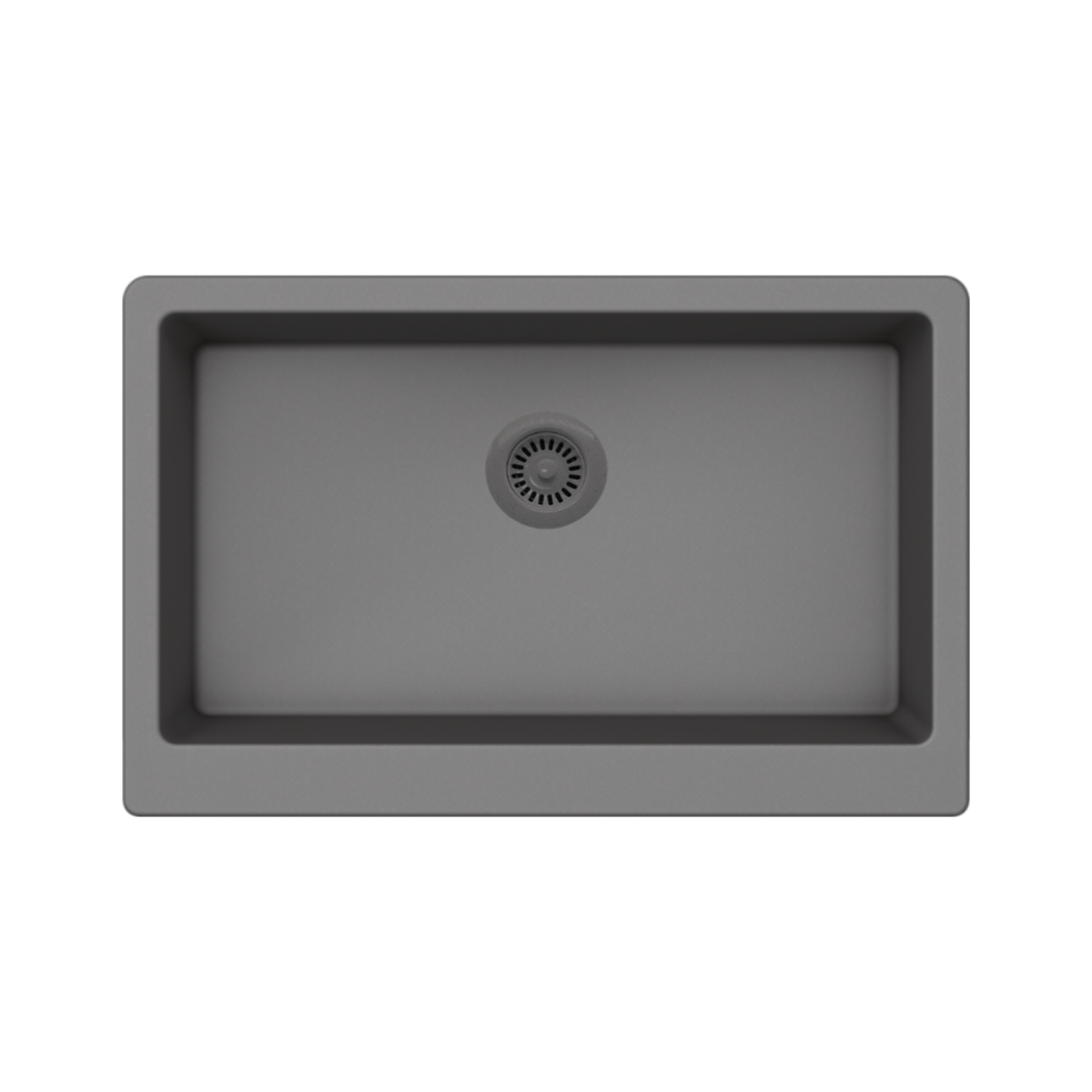 PL-300 Granite Composite Sink - Undermount Apron-Front