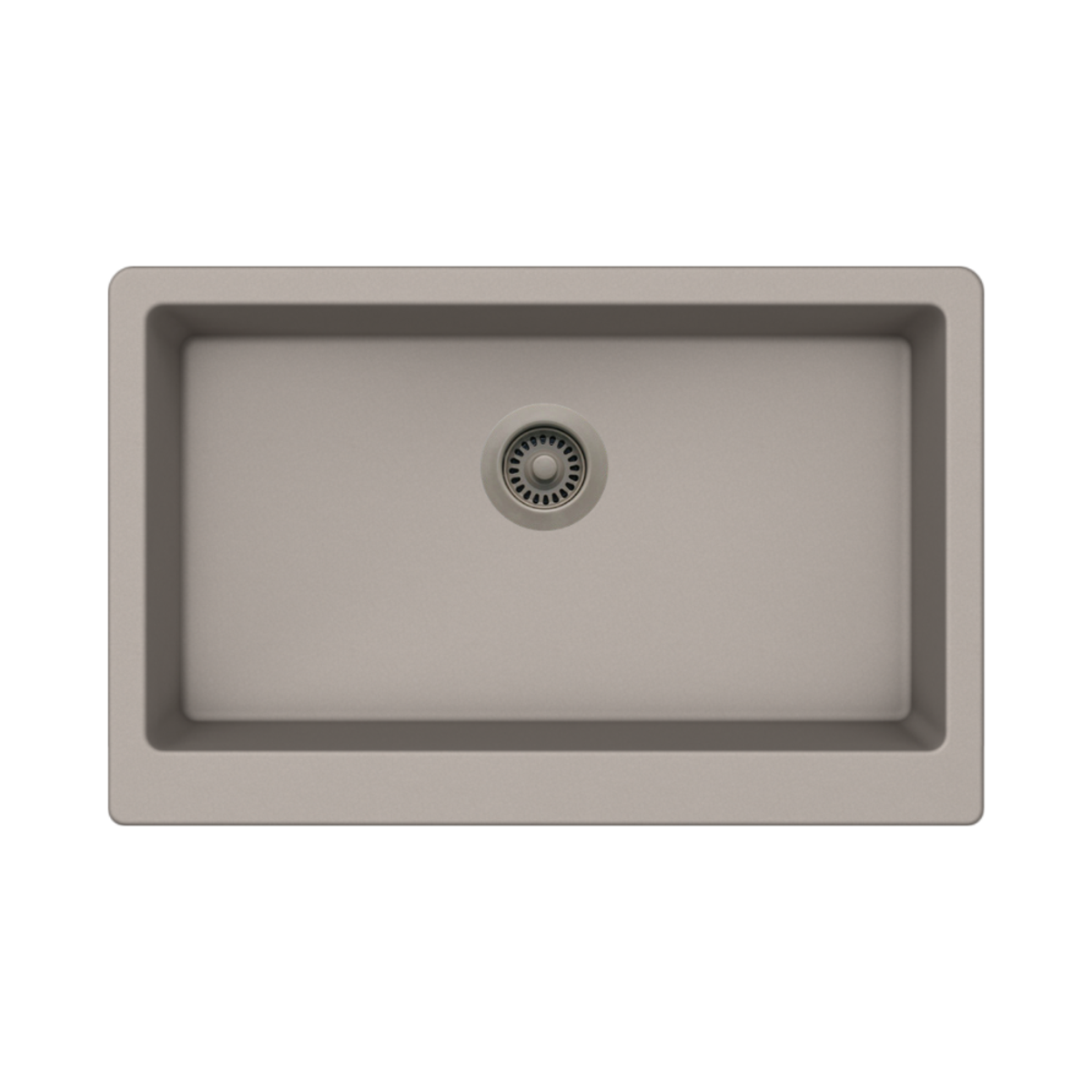 PL-300 Granite Composite Sink - Undermount Apron-Front