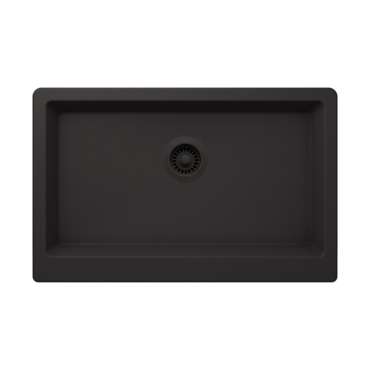 PL-300 Granite Composite Sink - Undermount Apron-Front
