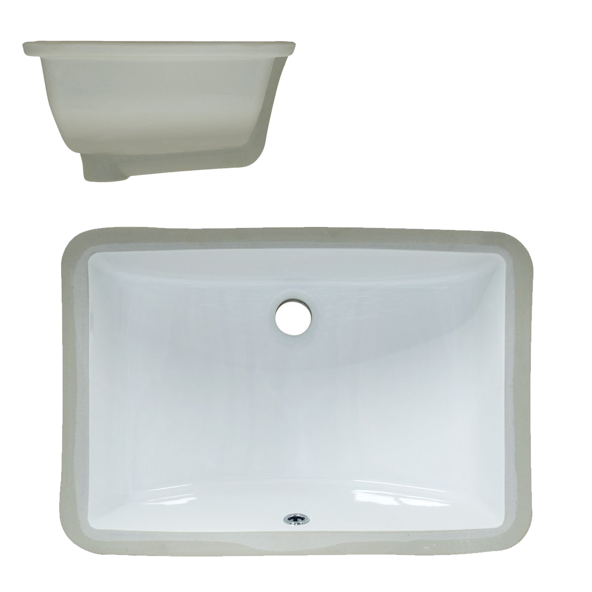 PL-3044 Porcelain Sink - Self Rimming