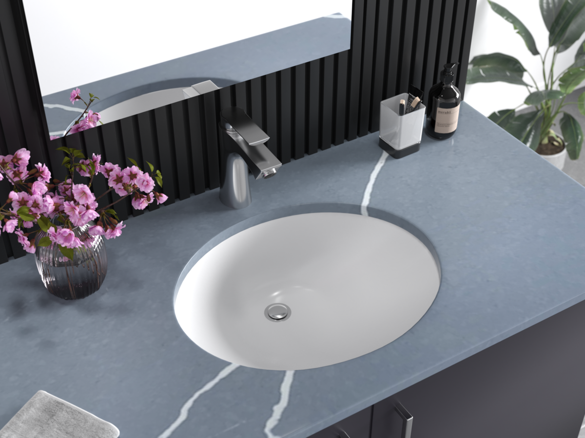 PL-3059 Porcelain Sink - Undermount