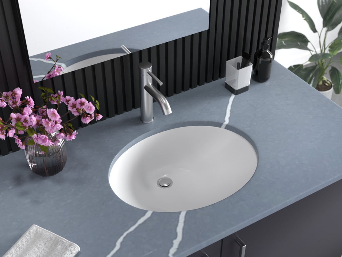 PL-3064 Porcelain Sink - Undermount