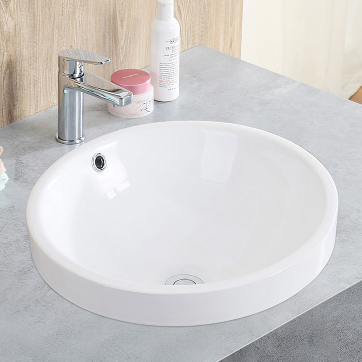 PL-3086 Porcelain Sink - Self Rimming