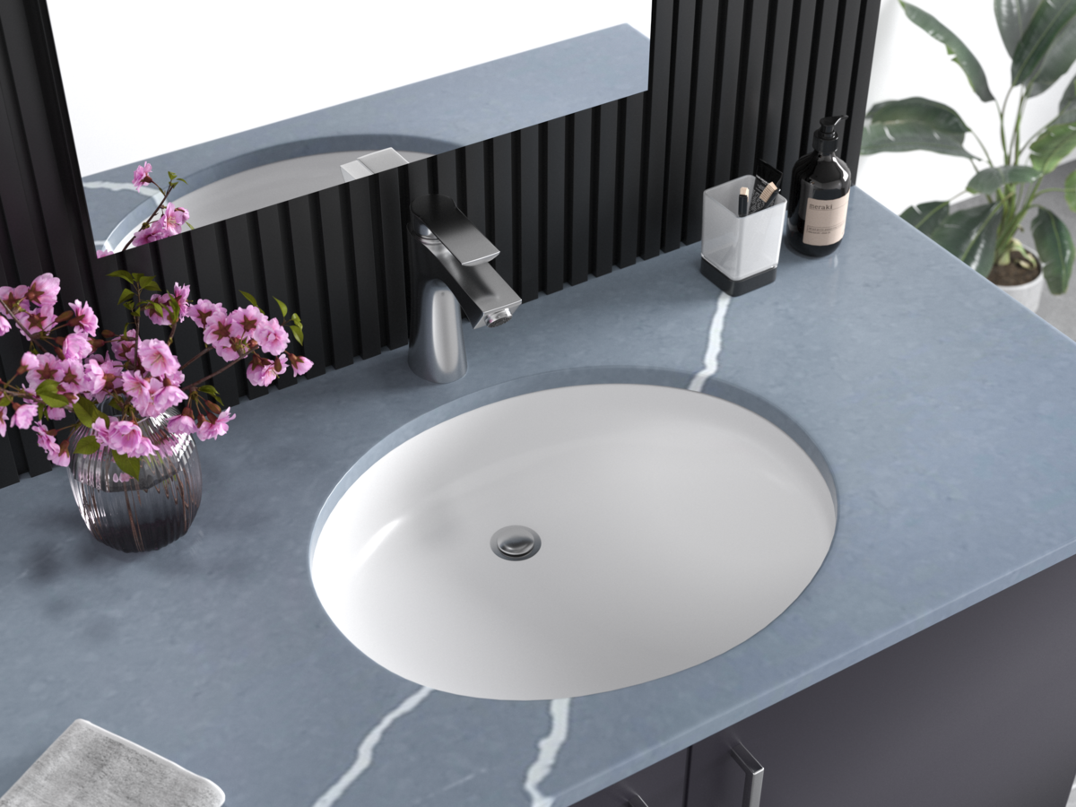 PL-3608 Porcelain Sink - Undermount