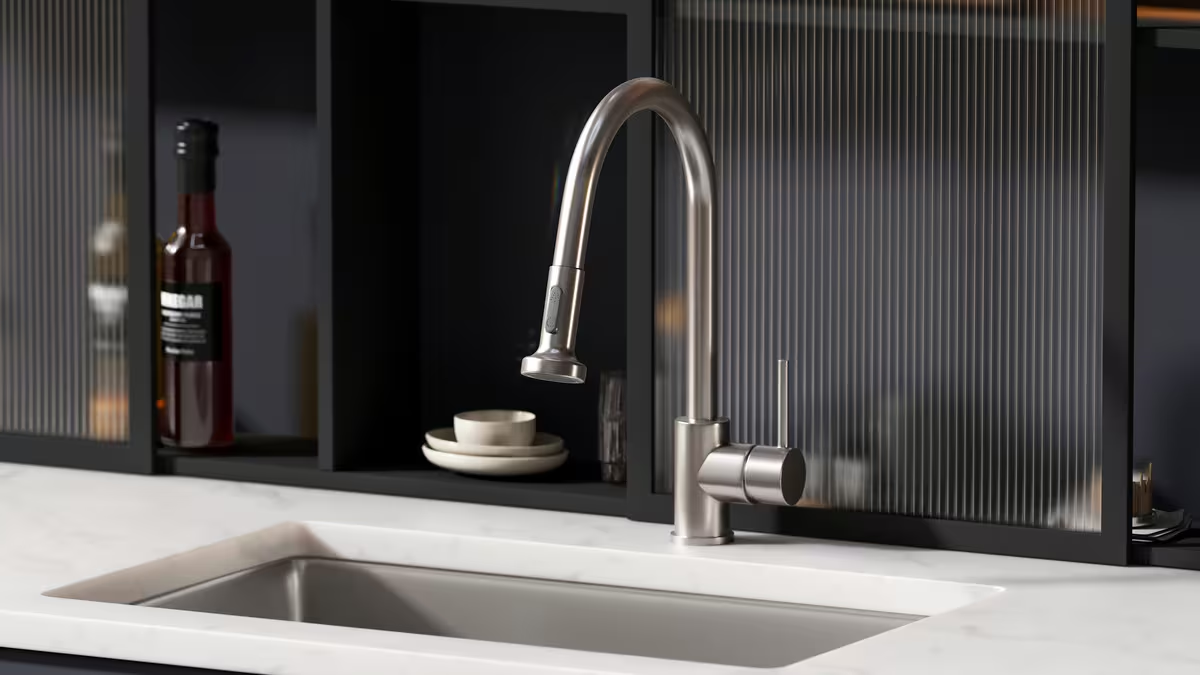 PL-8213 Kitchen Faucet - Fountain Series