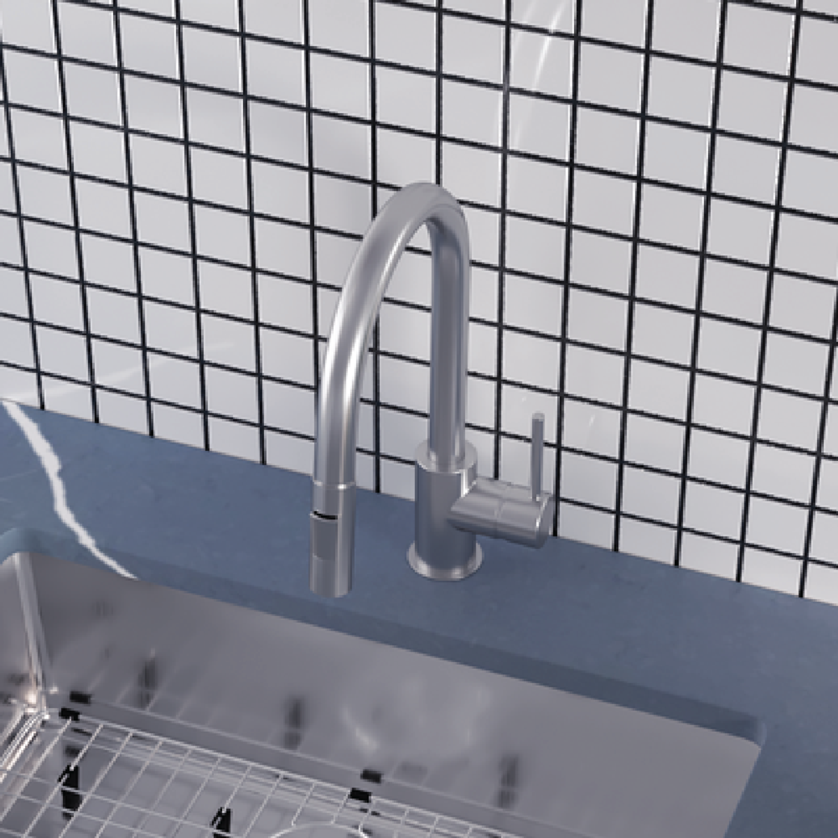 PL-8231 Kitchen Faucet - Fountain Series