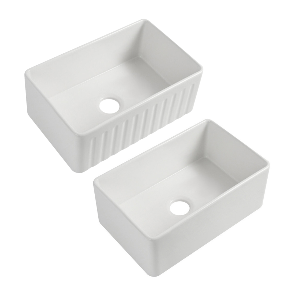 PL-FC3018SB Fireclay Sink