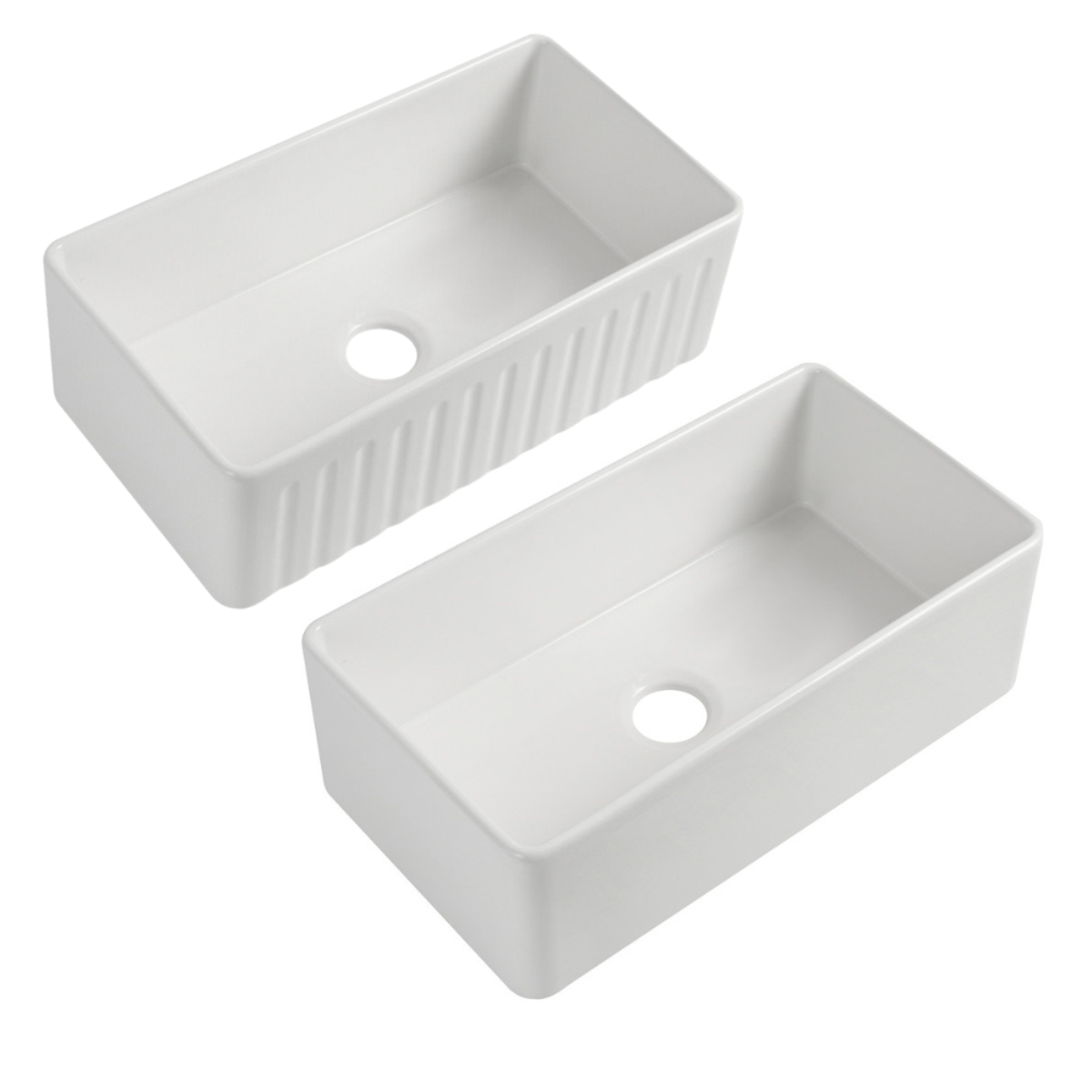 PL-FC3318SB Fireclay Sink