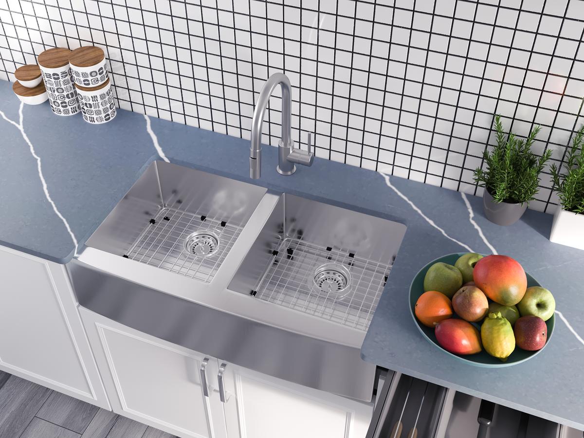 PL-HA130 R0° Stainless Steel Apron Sink