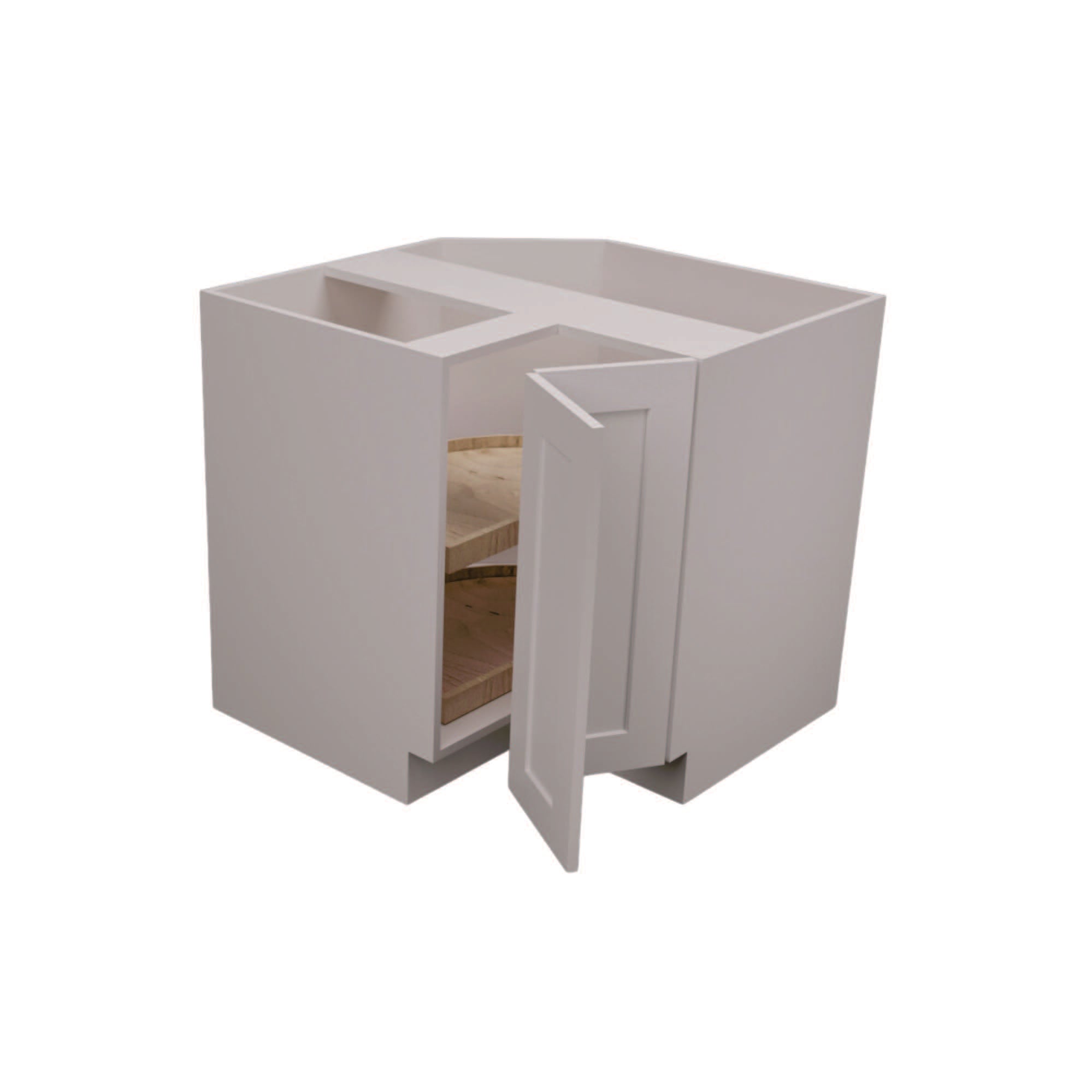 Lavender Gray Single Shaker Lazy Susan Base