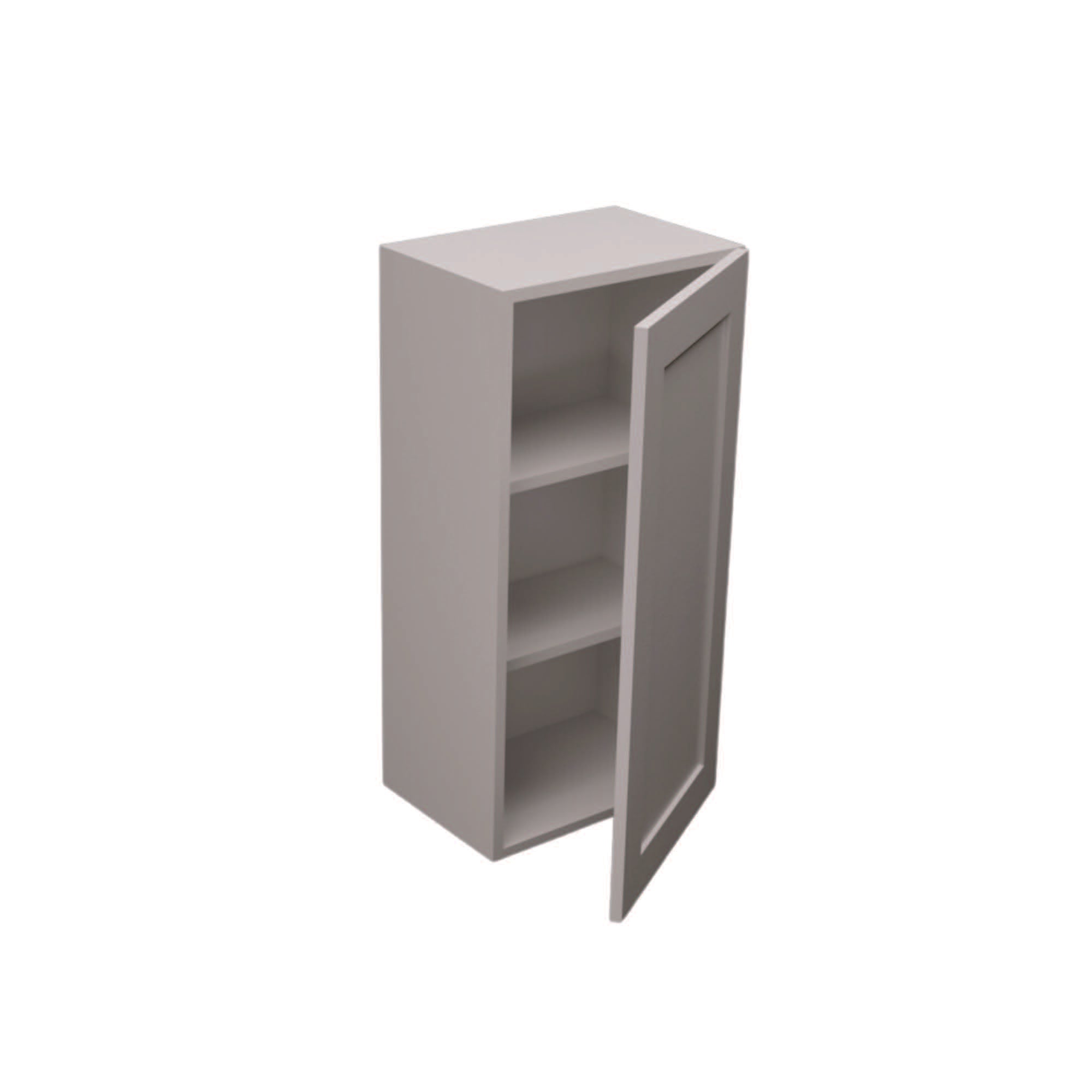 Lavender Gray Single Shaker Wall Single Door